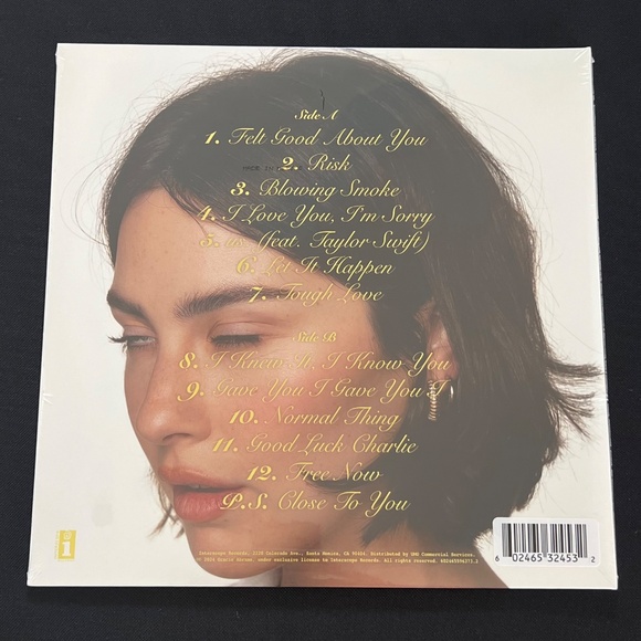 SIGNED and SEALED Gracie Abrams The Secret of Us (Yellow Vinyl) ft. Taylor Swift - Picture 2 of 4